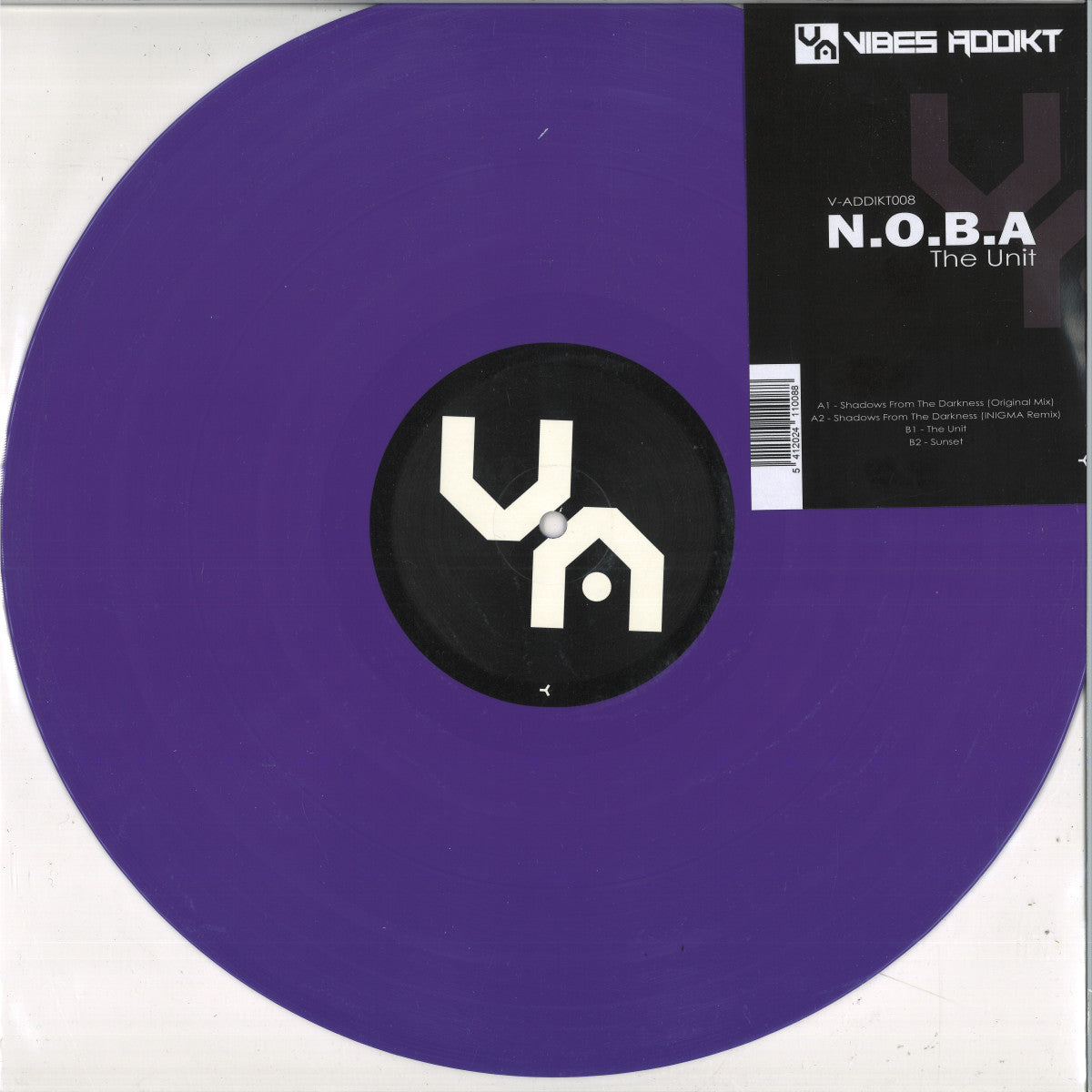 N.O.B.A - THE UNIT (Purple Coloured 12")