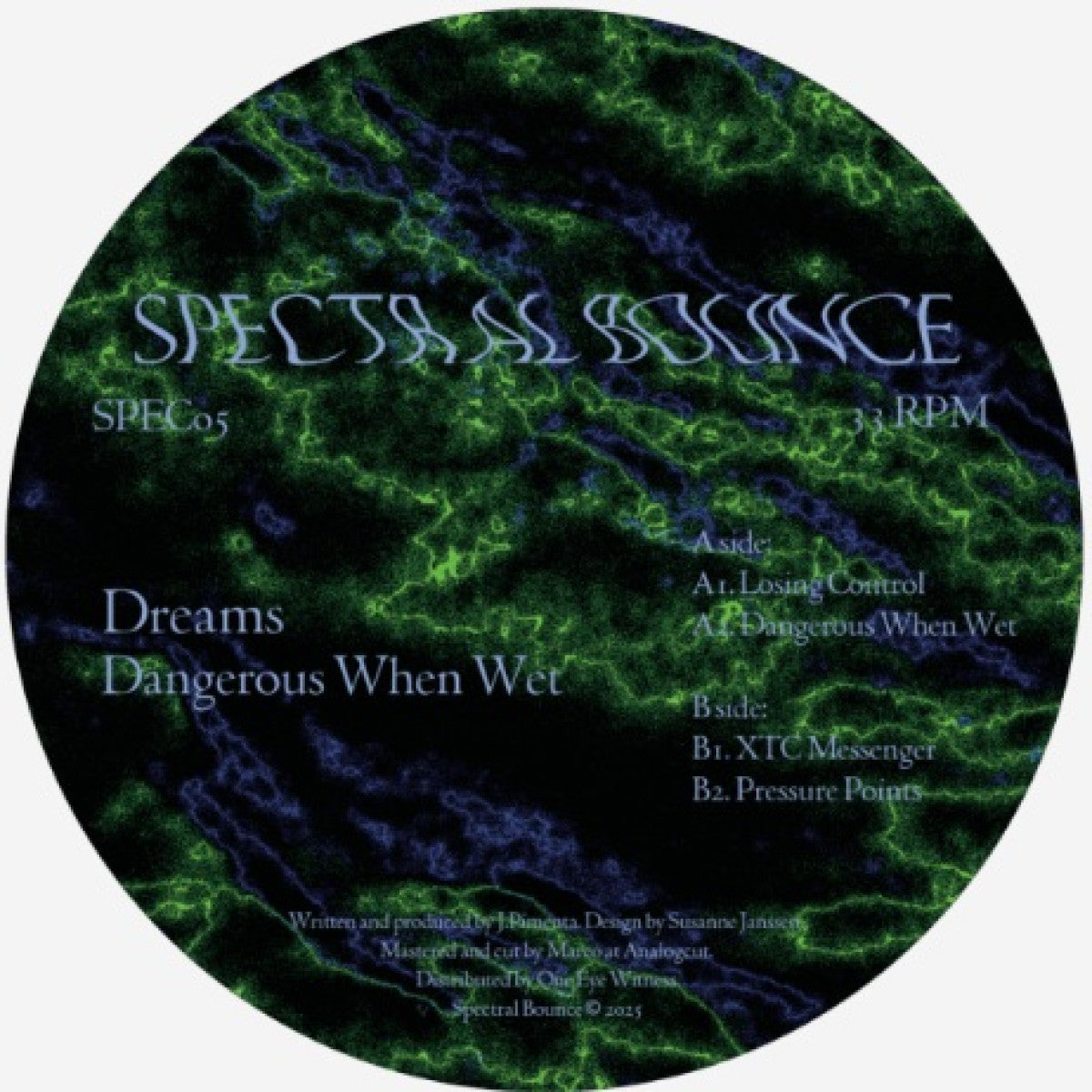 Dreams - Dangerous When Wet (12")
