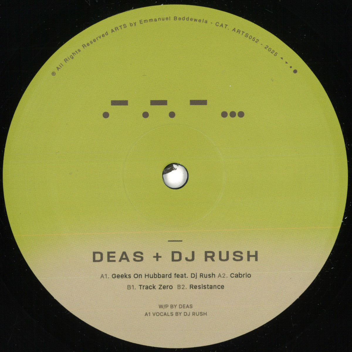 Deas feat. Dj Rush - Geeks On Hubbard EP (12")