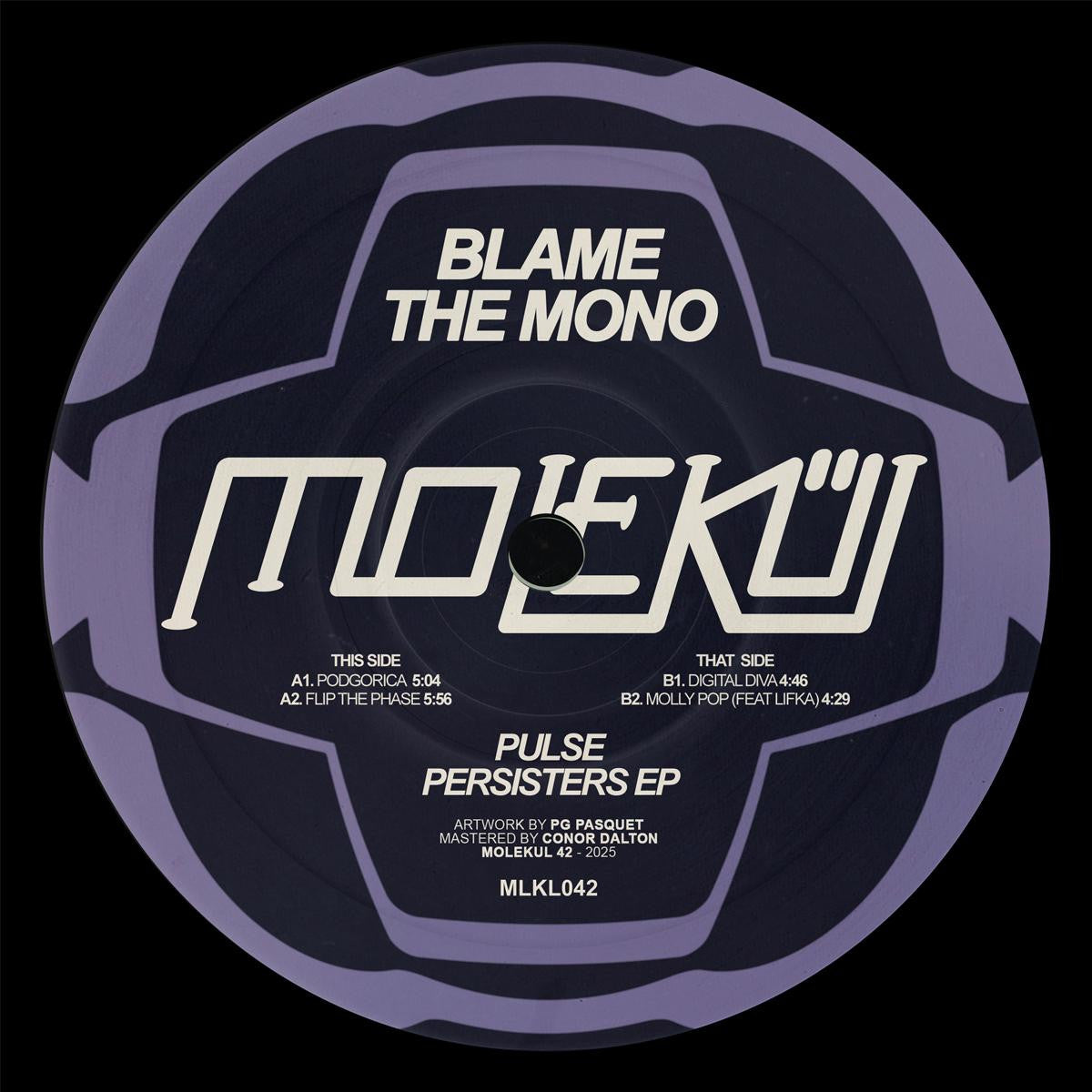 Blame the Mono - Pulse Peristers EP (12")