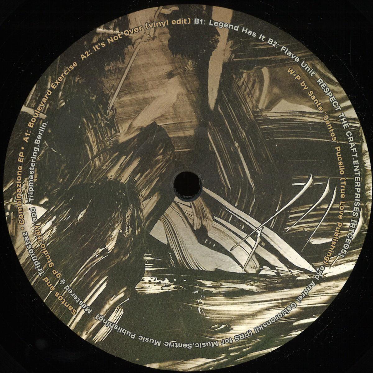 Santos & Tripmastaz -  Combinazione EP (12")