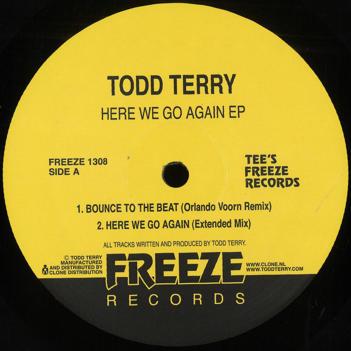 Todd Terry - Here We Go Again EP (12")