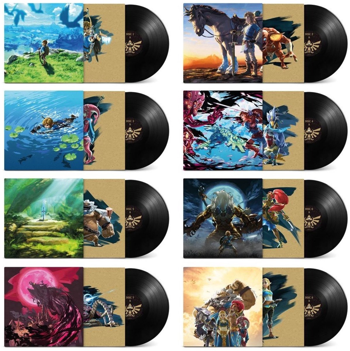 Manaka Kataoka & Hajime Wakai & Yasuaki Iwata - The Legend Of Zelda: Breath Of The Wild (Boxset LP)