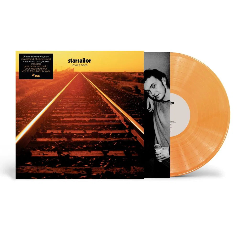 Starsailor - Love Is Here (Translucent Orange Vinyl LP)