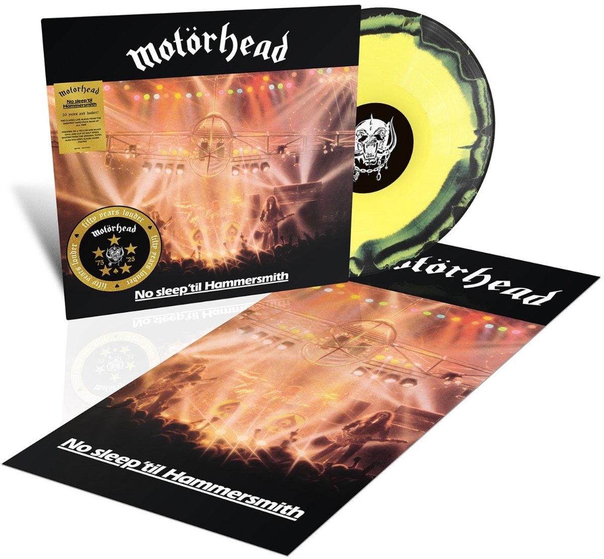 Motörhead - No Sleep 'Til Hammersmith (Live) (50th Anniversary Edition) (Coloured  LP)