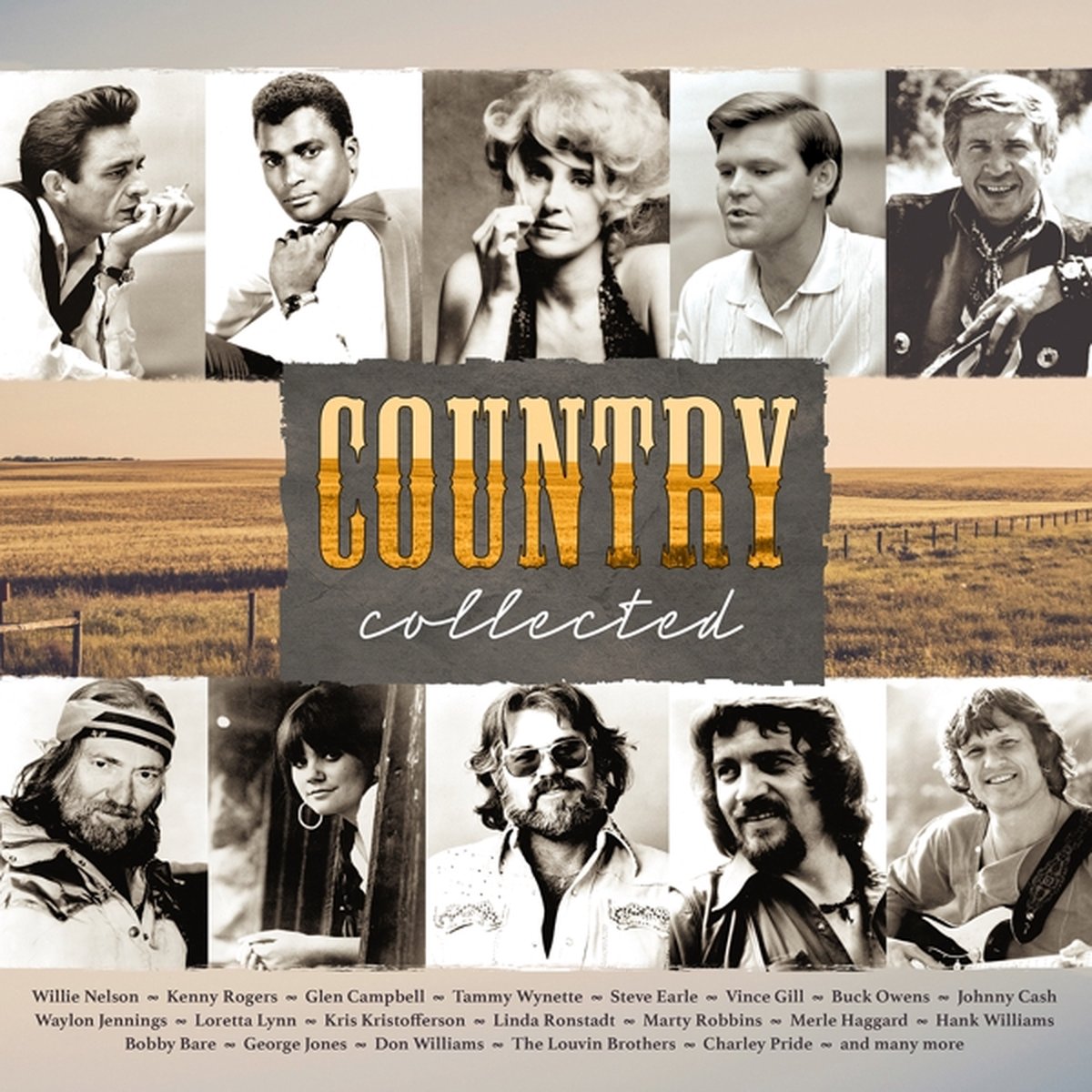 Various - Country Collected (Clear LP)