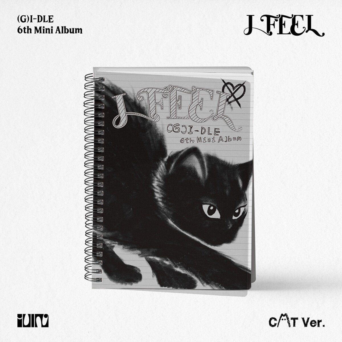 (G)I-DLE - I FEEL (CAT VERSION CD)