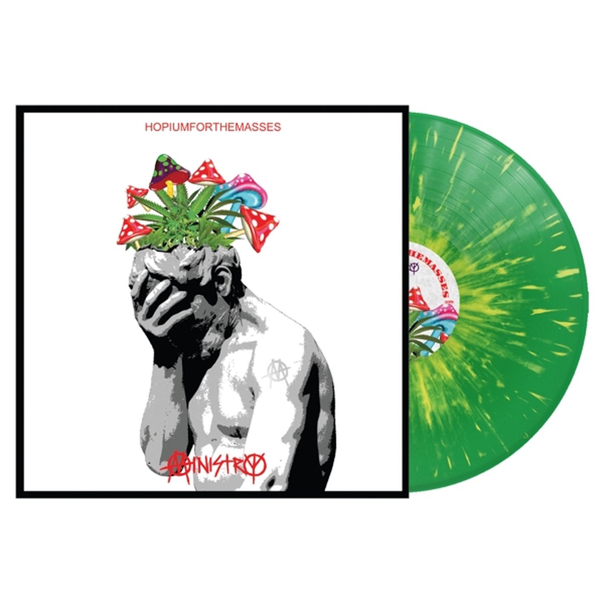 Ministry - Hopiumforthemasses (Green Yellow Splatter Vinyl)