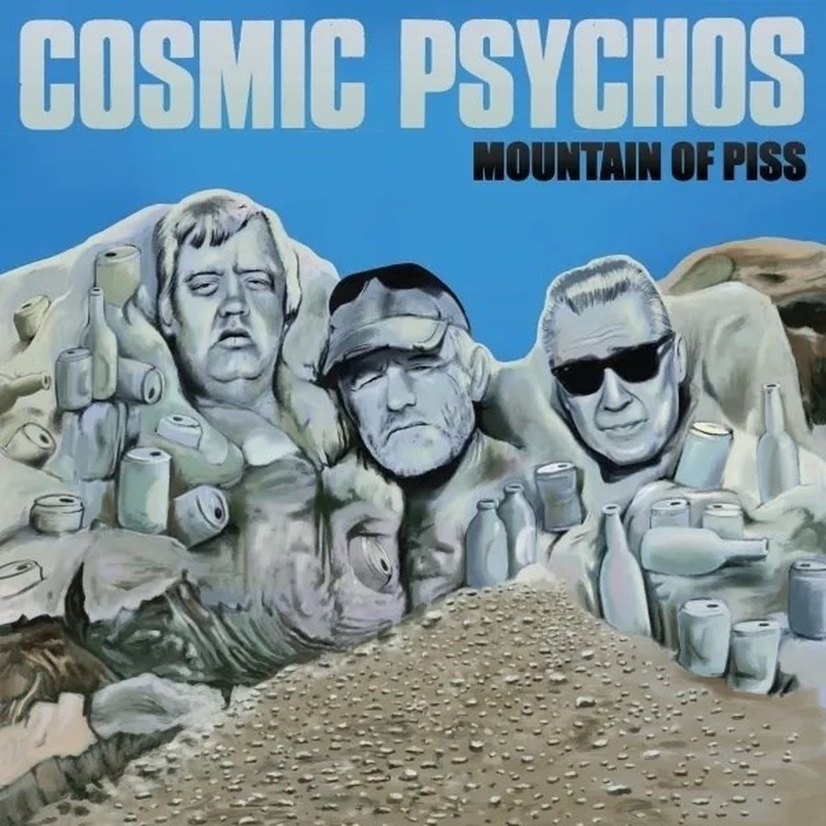 Cosmic Psychos - Mountain Of Piss (Yellow LP)