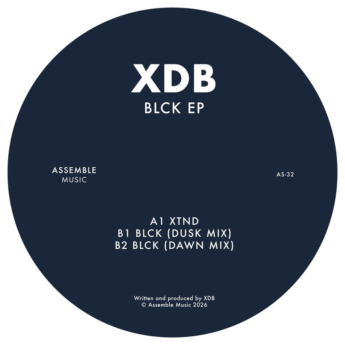XDB - BLCK EP (12")