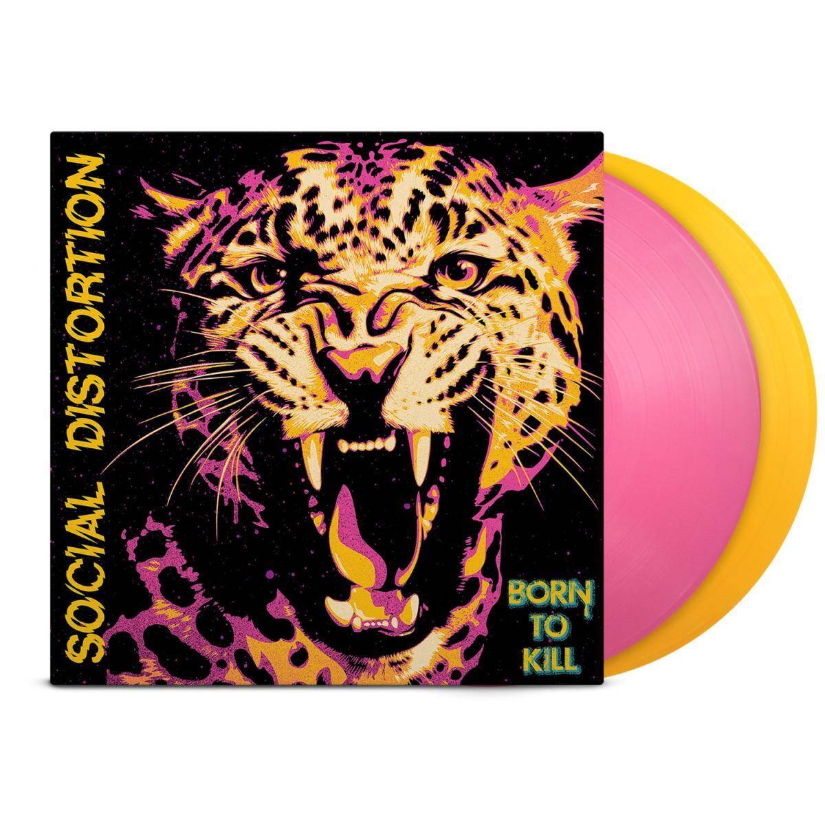 Social Distortion - Born To Kill (Pink & Yellow Vinyl LP)