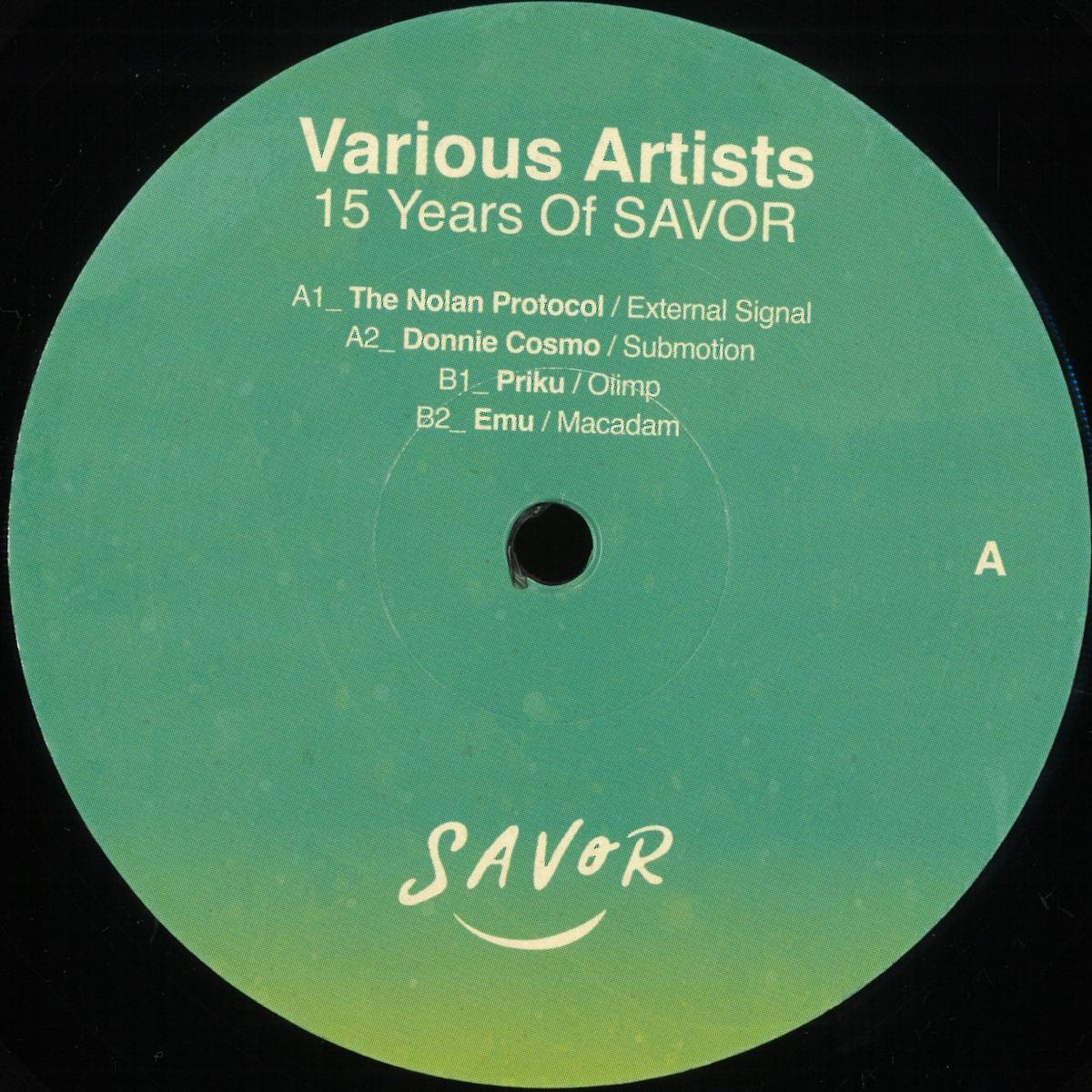Various Artists - 15 Years Of Savor (12")