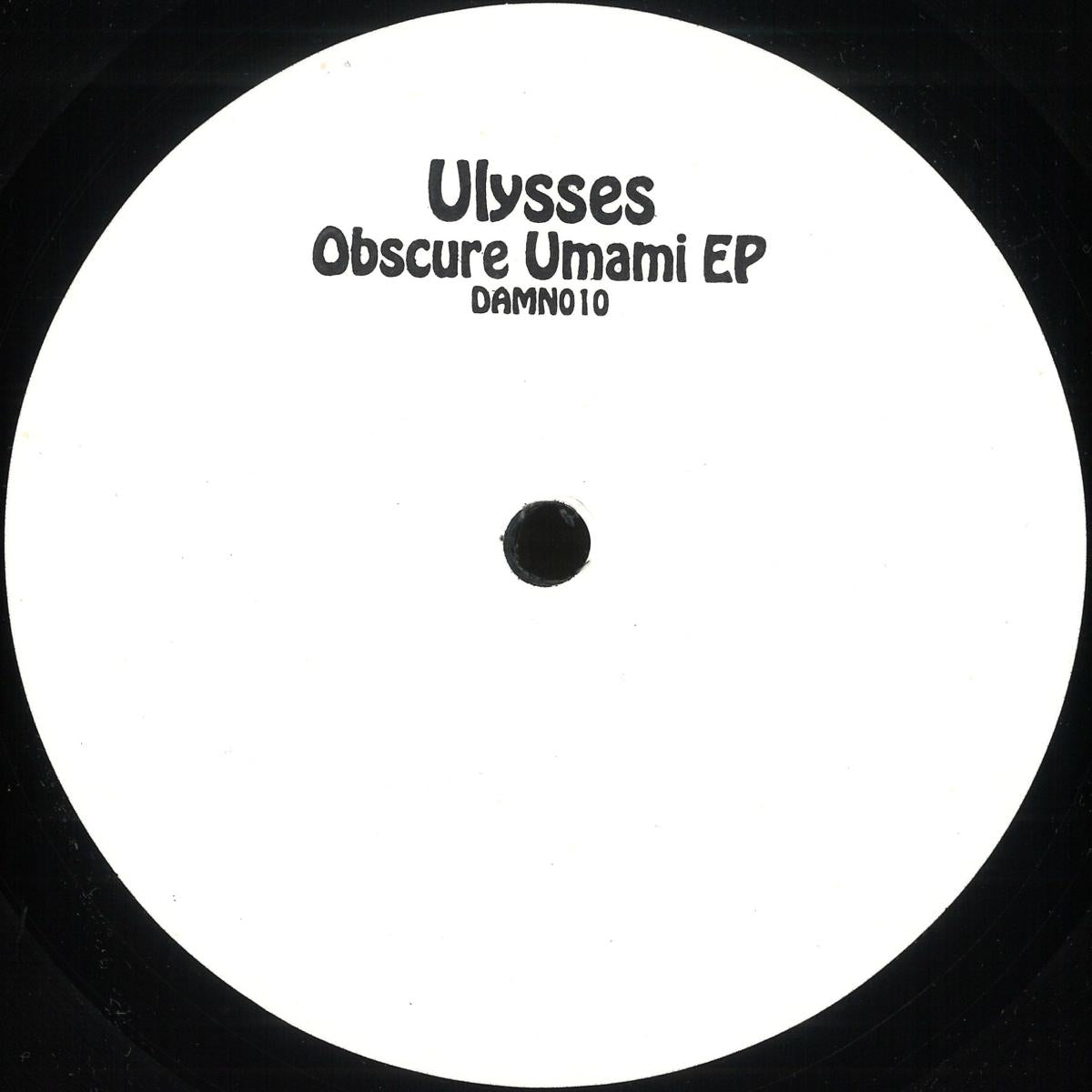 Ulysses - Obscure Umami EP (12")
