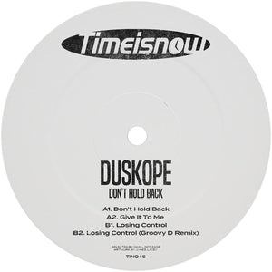 Duskope - Don't Hold Back EP
