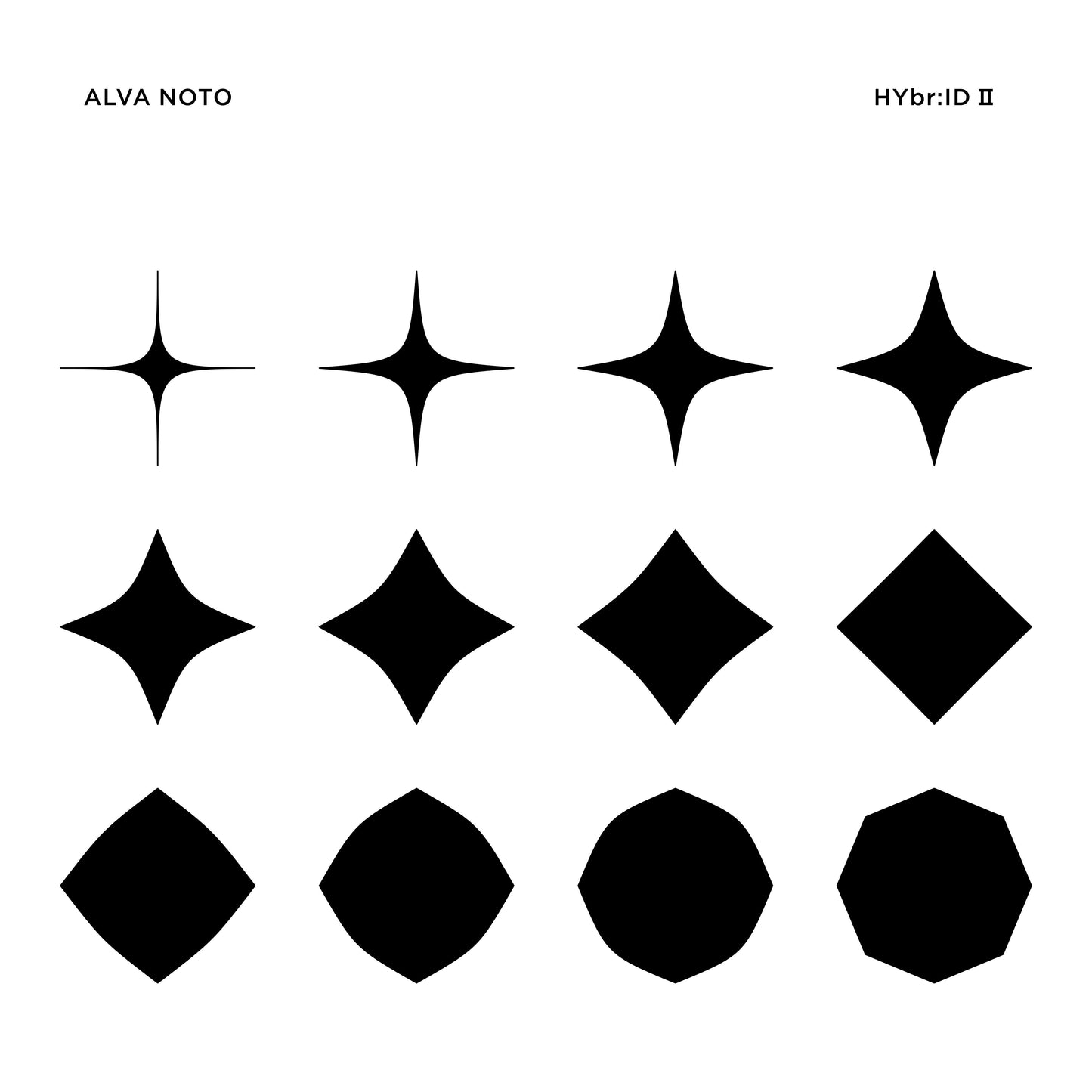 Alva Noto - HYbr:ID II (LP)