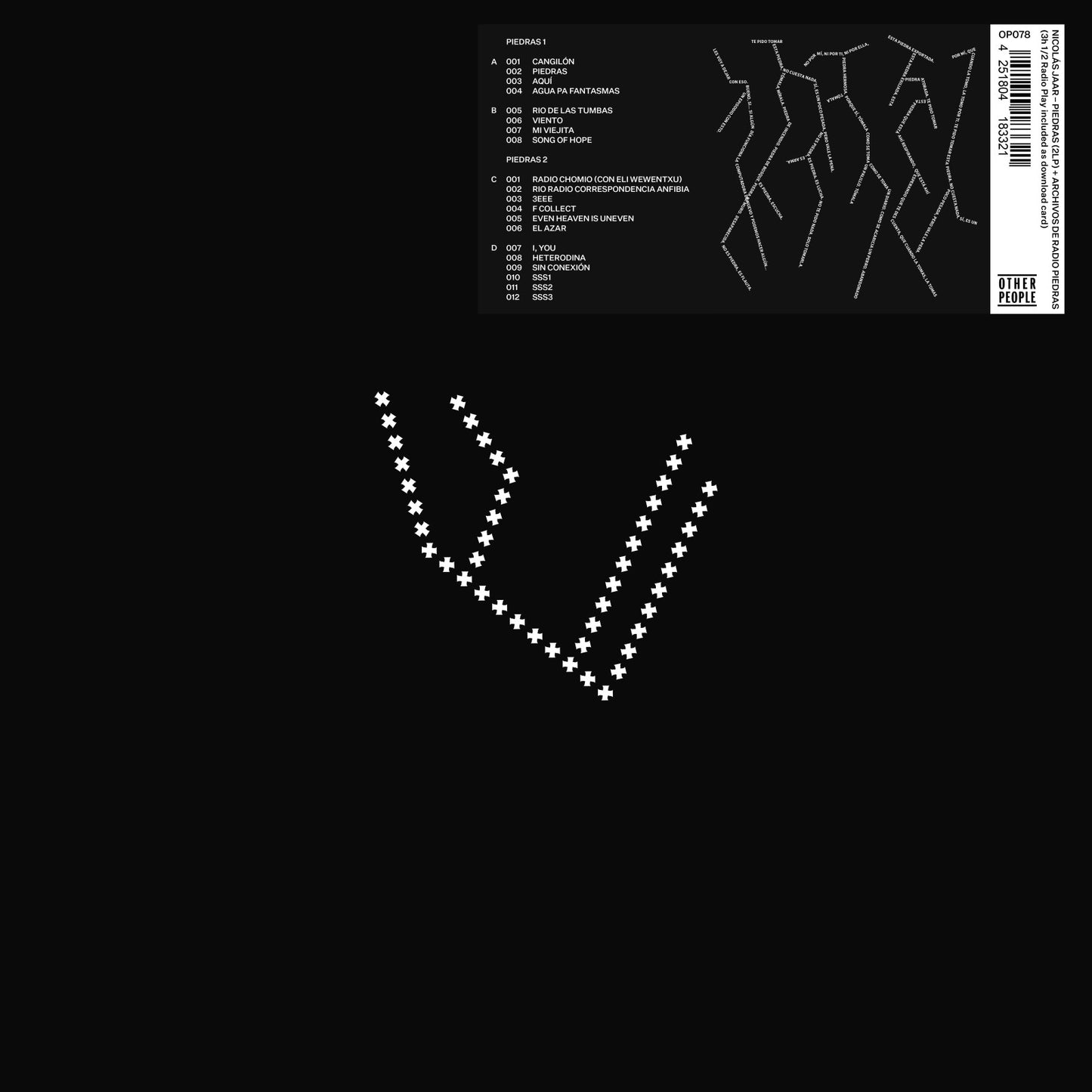 Nicolas Jaar - Piedras 1 & 2 (LP)