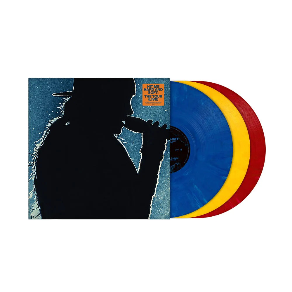 Billie Eilish - HIT ME HARD AND SOFT: THE TOUR (LIVE) (Blue, Yellow & Red Vinyl LP)
