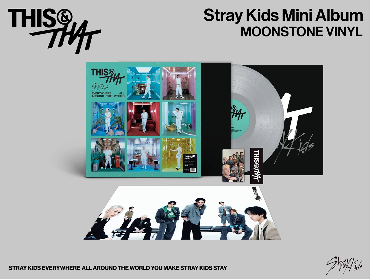 Stray Kids - This & That (Moonstone Vinyl LP)