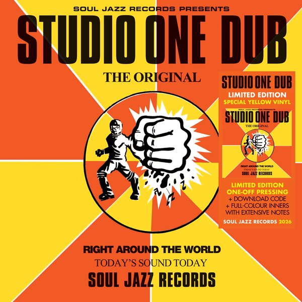 Soul Jazz Records Presents - Studio One Dub (Yellow Vinyl LP)