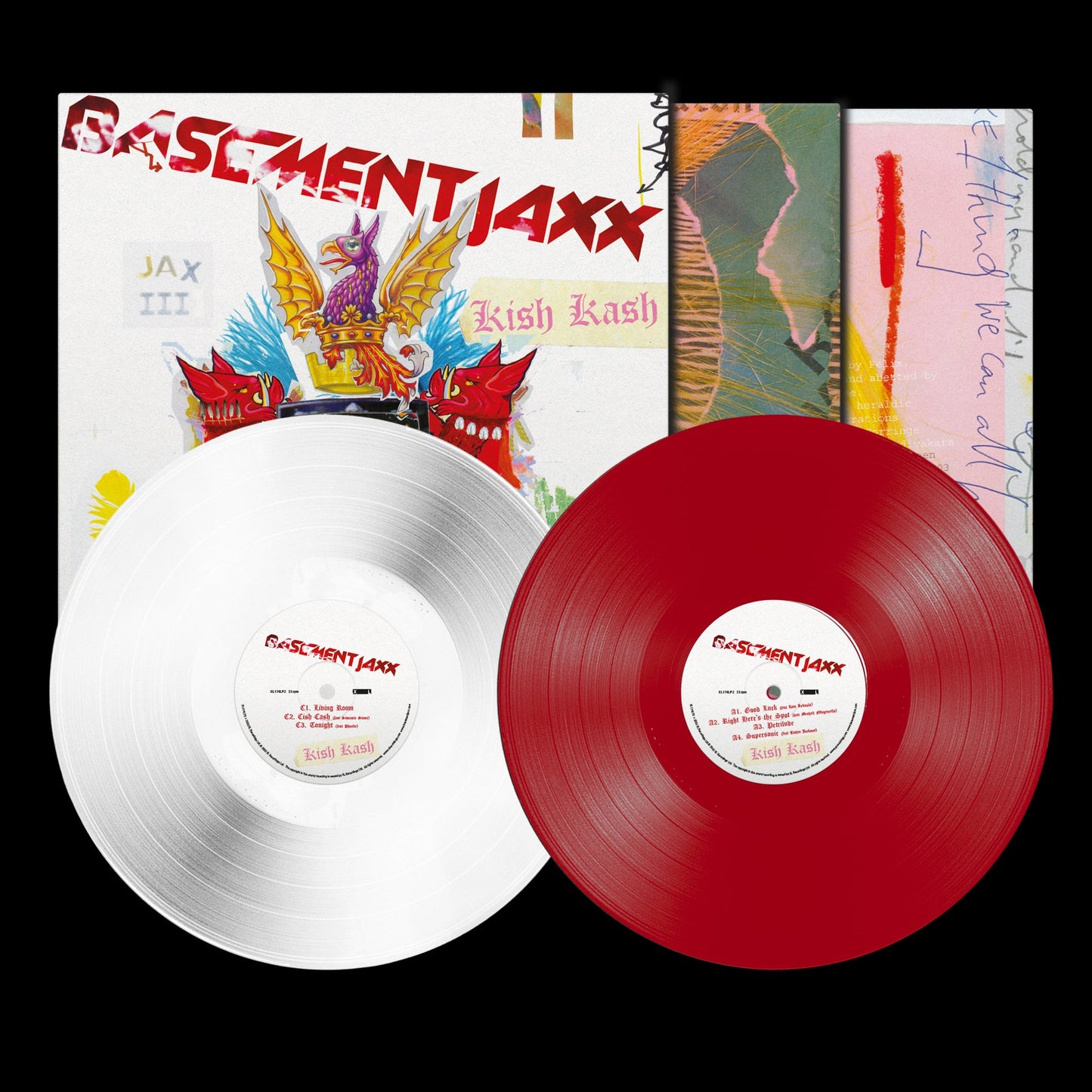 Basement Jaxx - Kish Kash (Red & White Vinyl)