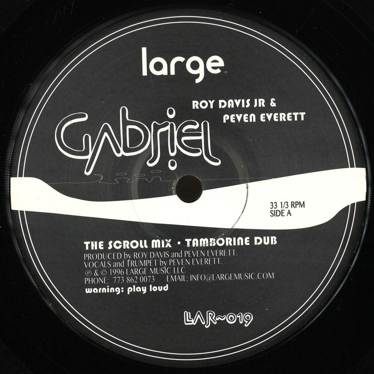 Roy Davis Jr Peven Everett - Gabriel (12")