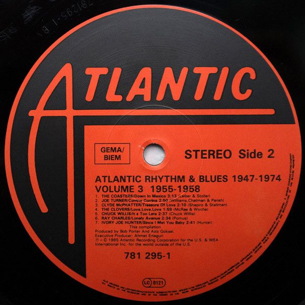 USED - Various - Atlantic Rhythm And Blues 1947-1974