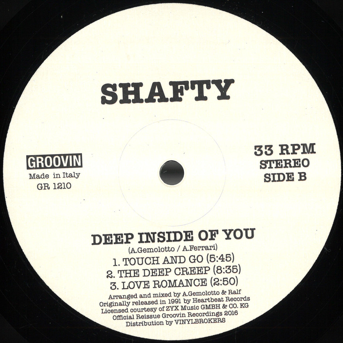 Shafty - Deep inside Of You