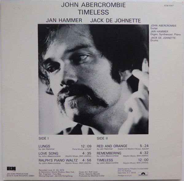 USED - John Abercrombie - Timeless
