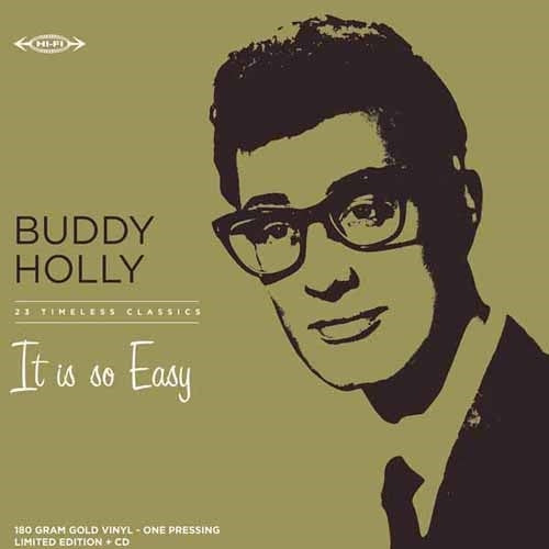 Buddy Holly - It Is So Easy (Solid Gold vinyl + CD LP)