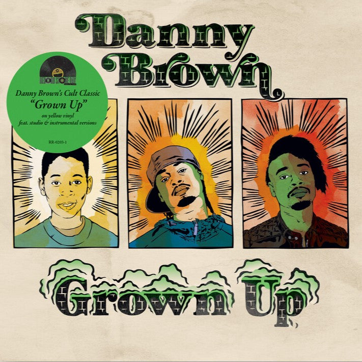 Danny Brown - Grown Up (Yellow Vinyl 7")