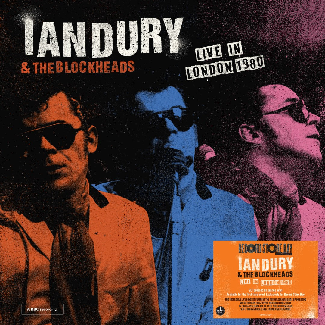 Ian Dury & The Blockheads - Live in London 1980 (Orange Vinyl LP)