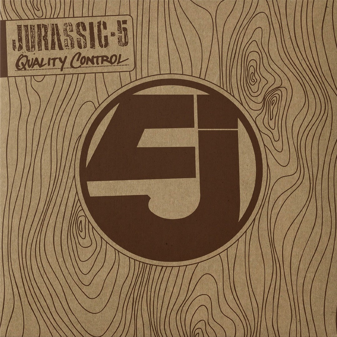 Jurassic 5 - Quality Control (25th Anniversary Edition) (Wood Grained Coloured vinyl LP)