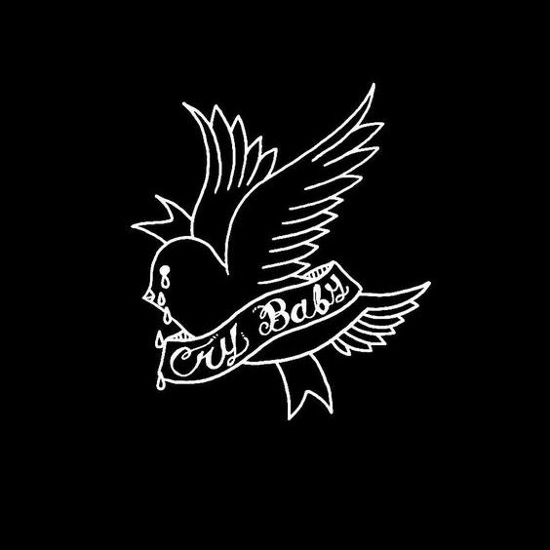 Lil Peep - Crybaby (10th Anniversary Edition) (Black inside White inside Clear Vinyl 12")