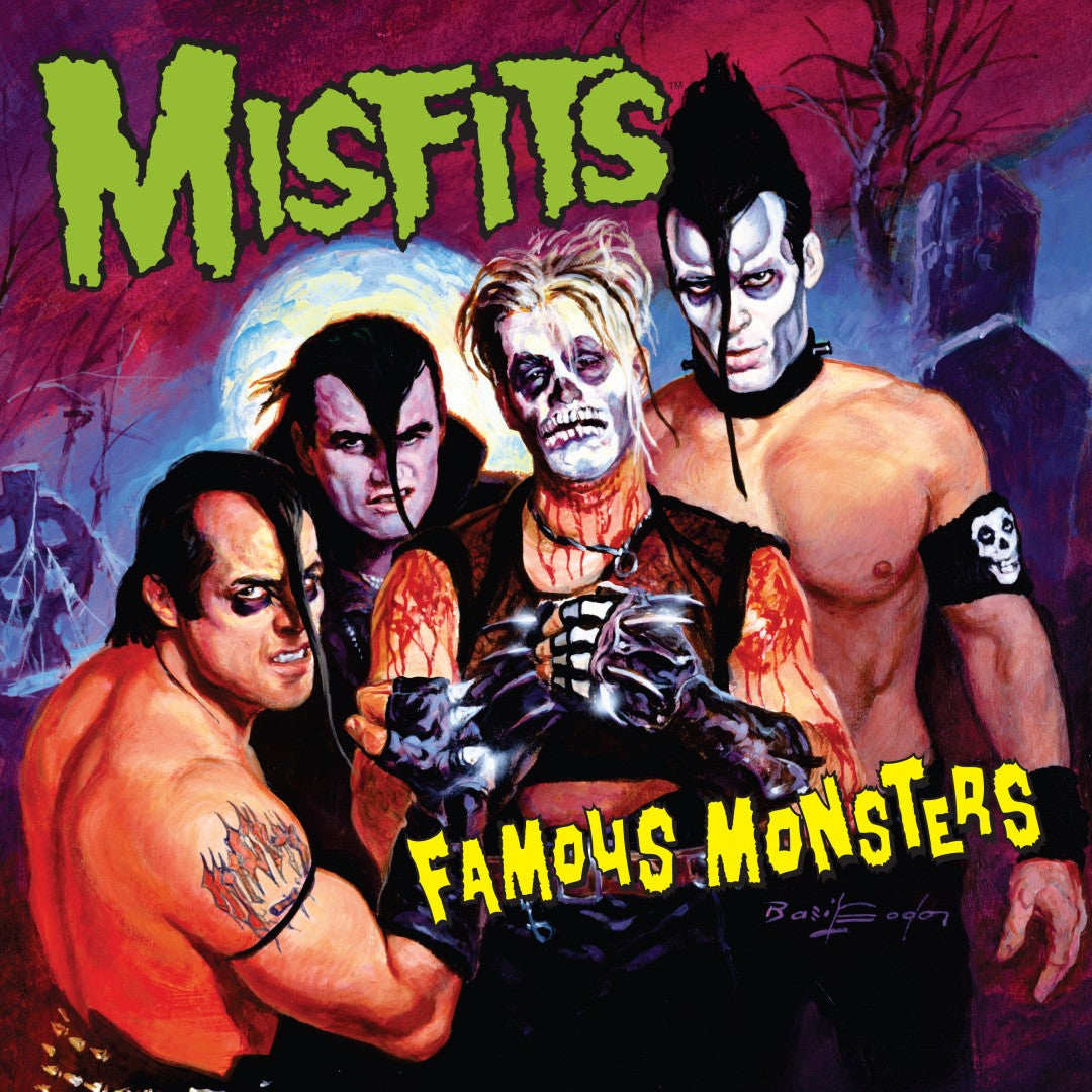 Misfits - Famous Monsters (140g Green & Purple Vinyl LP)