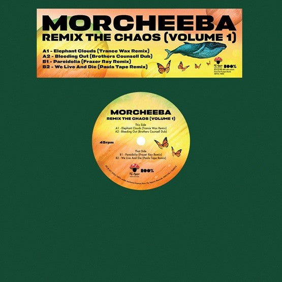 Morcheeba - Remix The Chaos (Volume 1) (Red Vinyl 12")