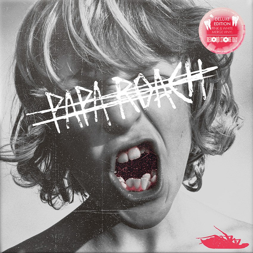 Papa Roach - Crooked Teeth (White and Pink Merge Vinyl w/ alt artwork LP)