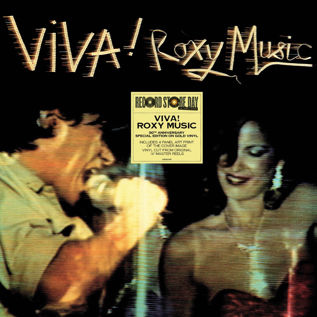 Roxy Music - Viva! Roxy Music (50th Anniversary Edition) (140g Gold Vinyl LP)