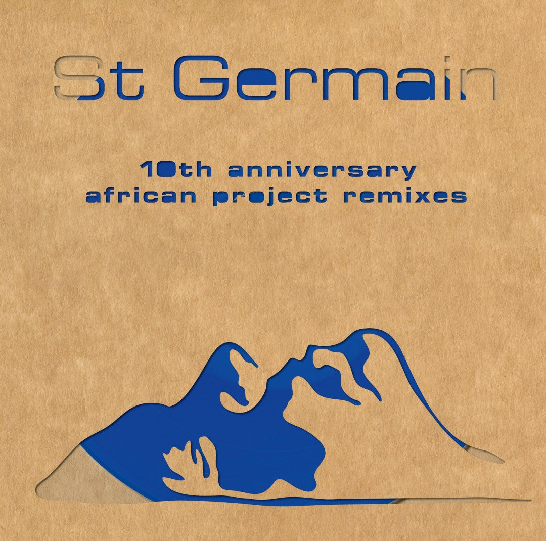 St Germain - St Germain (10th Anniversary African Projects mixes) (140g Blue Vinyl LP)