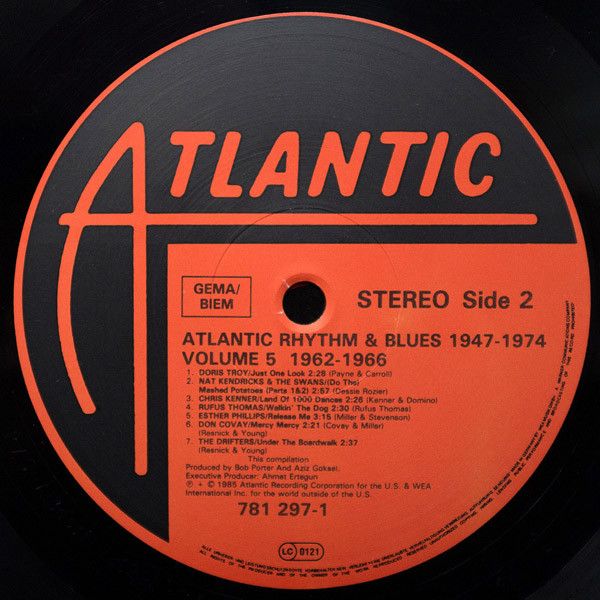 USED - Various - Atlantic Rhythm And Blues 1947-1974