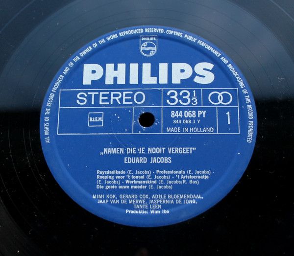 USED - Various - Wim Ibo Presenteert: Namen Die Je Nooit Vergeet