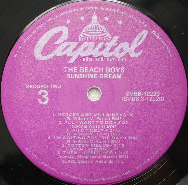 USED - The Beach Boys - Sunshine Dream
