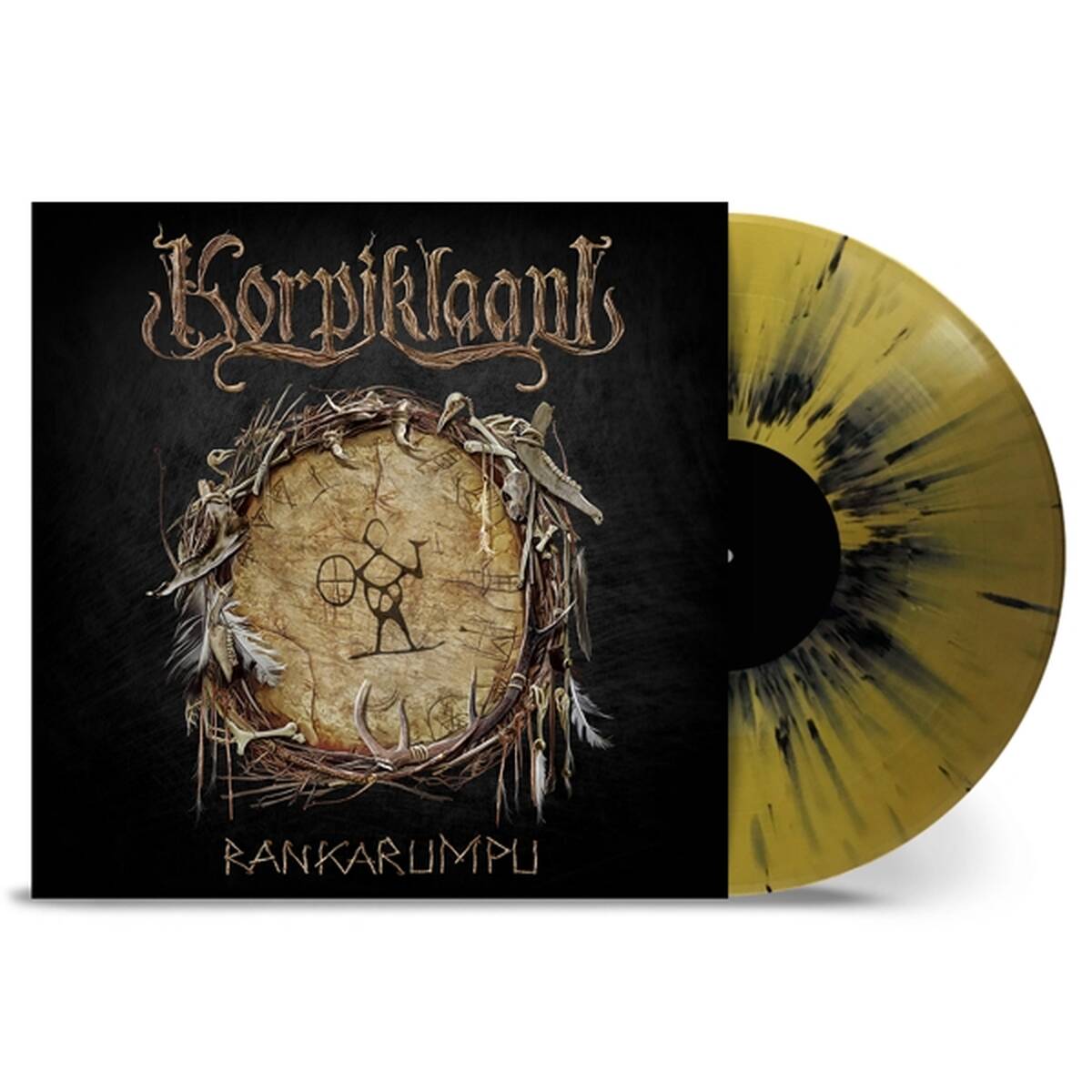 Korpiklaani - Rankarumpu (Gold With Black Swirl LP)