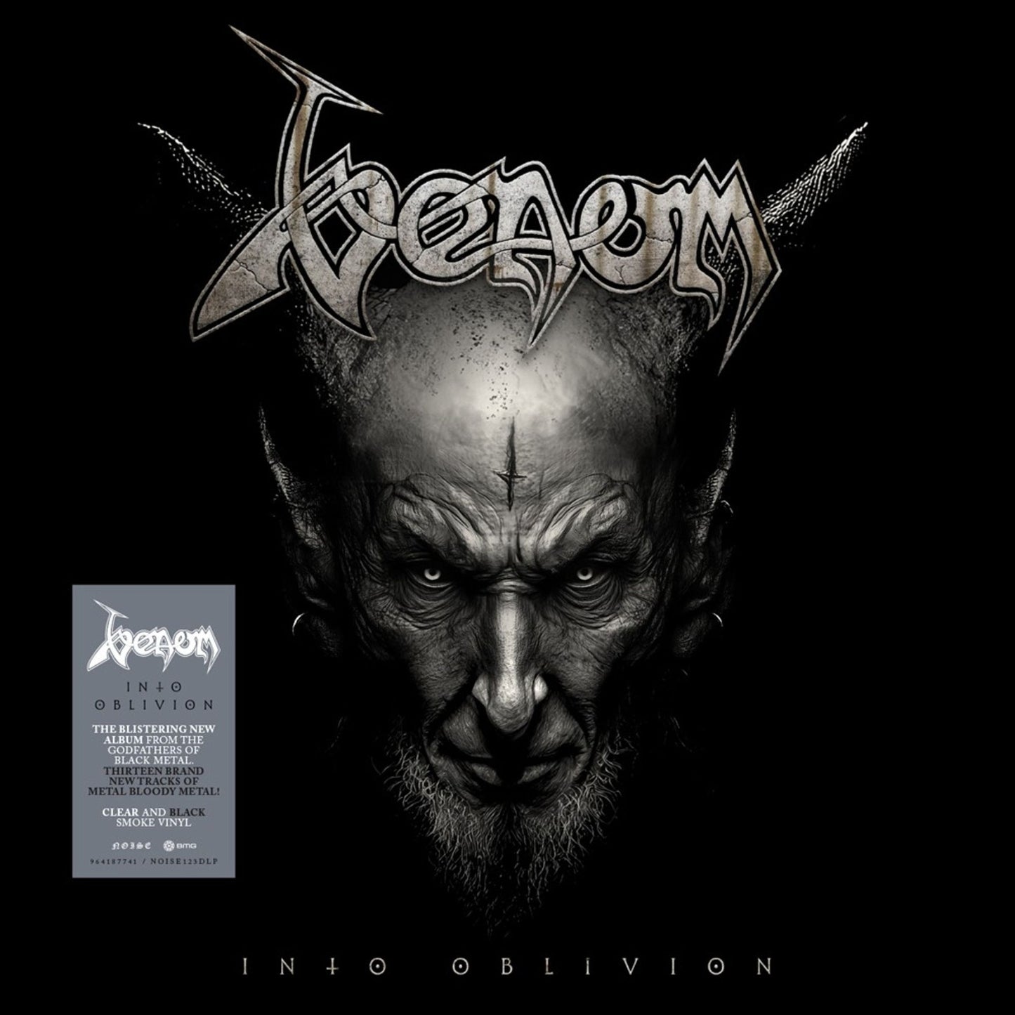 Venom - Into Oblivion (Clear & Black Smoke Vinyl LP)