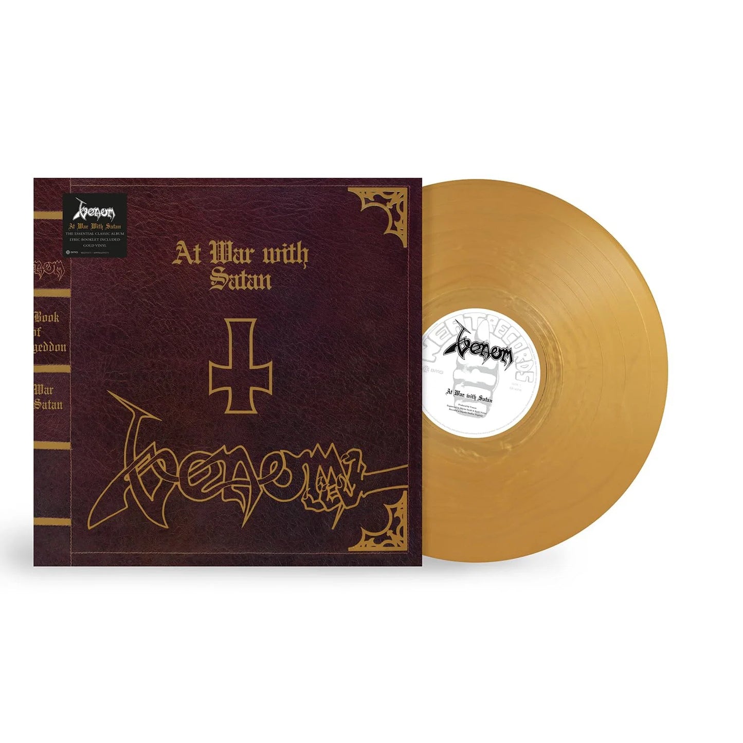 Venom - At War with Satan (Gold Vinyl LP)