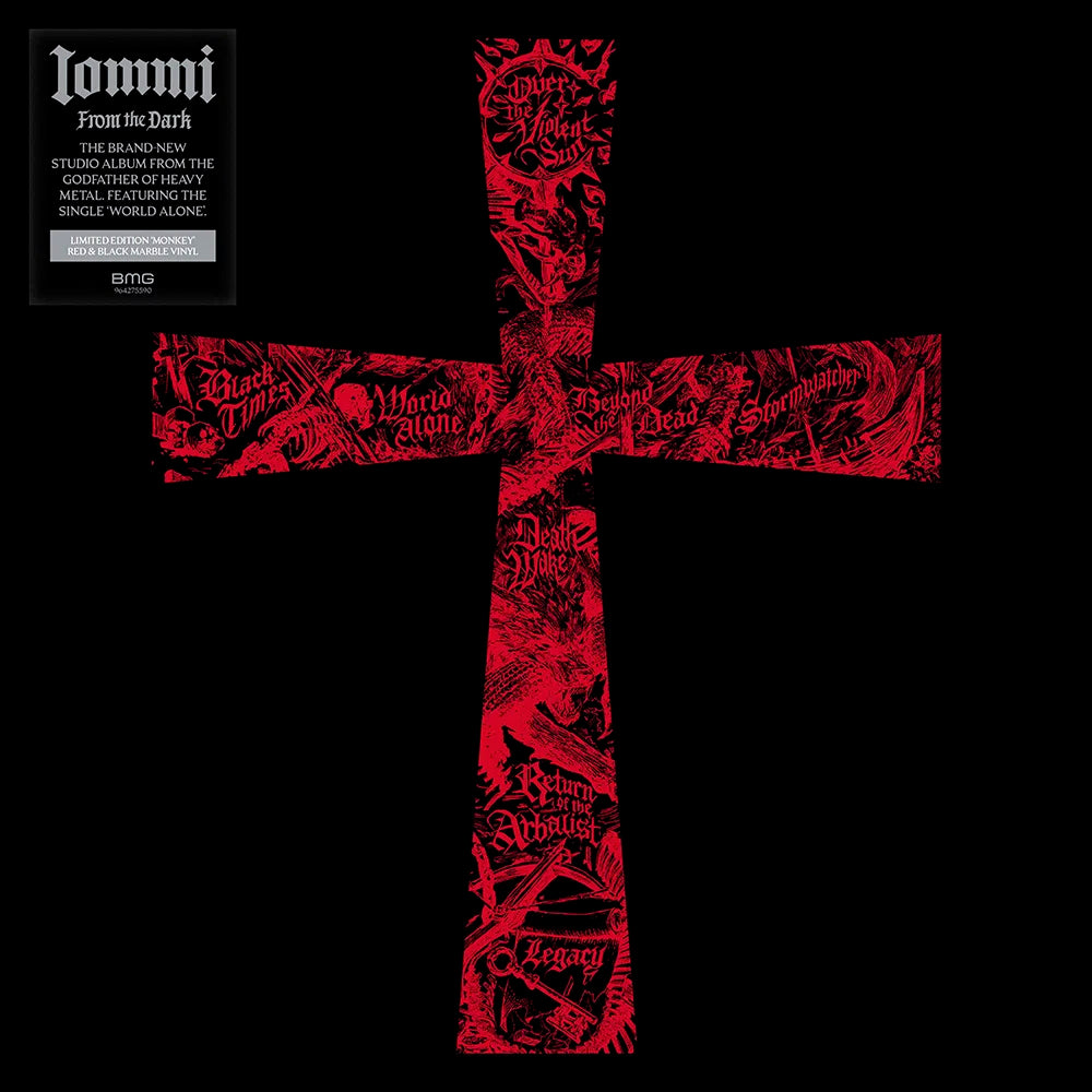 Tony Iommi - From the Dark (Indie Exclusive Red & Black Marbled Vinyl LP)