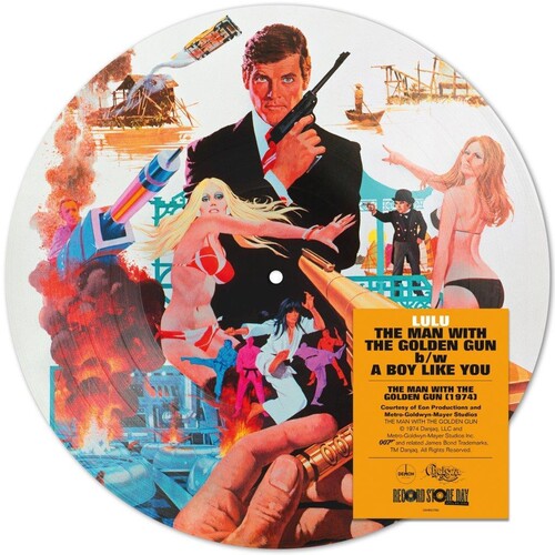 LULU - MAN WITH THE GOLDEN GUN (Picture Disc Vinyl)