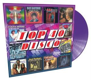 Various Artists - Top 40 - Disco (Purple Vinyl)