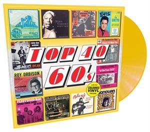Various Artists - Top 40 - 60s (Yellow Vinyl)