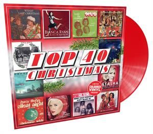 Various Artists - Top 40 - Christmas (Bright Red Vinyl)
