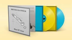 British Sea Power - Man Of Aran (Yellow & Blue) (Yellow & Blue Vinyl)